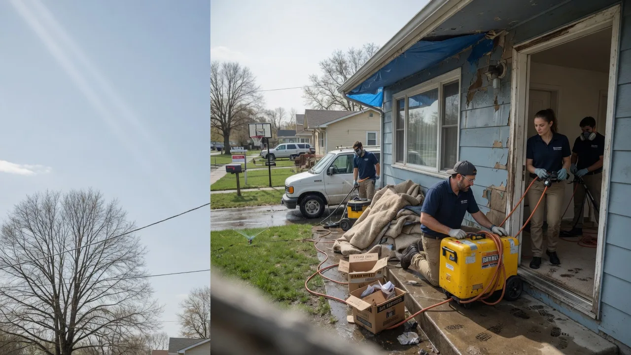 Basement Flood Cleanup in Oklee, MN near me